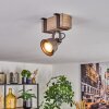 Pehefito Plafoniera, Faretto da soffitto Grigio, Écru, 1-Luce