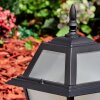 Fornelos Illuminazione esterna, Lampada con piedistallo, Illuminazione viale Nero, 1-Luce