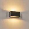 Brydebjerg Lampada da parete per esterno, Lampade Up & Down, Applique LED Nero, 1-Luce