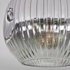 Ripoll Plafoniera, Lampada a sfera Chiaro, Grigio fumo, 1-Luce