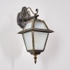 Fornelos Illuminazione esterna, Lampada da parete per esterno, Applique Oro, Nero, 1-Luce