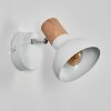 Alyra Faretto da soffitto, Applique, Faretto da parete Bianco, 1-Luce