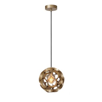 Illuminazione Lucide HANNELORE Lampada a sospensione Oro, 1-Luce