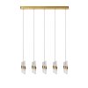 Illuminazione Lucide KLIGANDE Lampada a sospensione LED Oro, 5-Luci