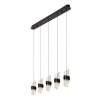 Illuminazione Lucide KLIGANDE Lampada a sospensione LED Nero, 5-Luci