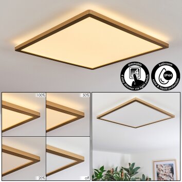 Antra Plafoniera, Panel LED Oro, 1-Luce