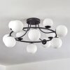 Chehalis Plafoniera, Lampada a sfera 76 cm Bianco, 12-Luci