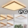 Antra Plafoniera, Panel LED Aspetto del legno, Bianco, 1-Luce