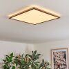 Antra Plafoniera, Panel LED Aspetto del legno, Bianco, 1-Luce