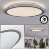 Arima Plafoniera LED Grigio, Bianco, 1-Luce