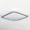 Arima Plafoniera LED Grigio, Bianco, 1-Luce