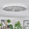 Mentque Plafoniera LED Bianco, 1-Luce