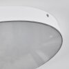 Mentque Plafoniera LED Bianco, 1-Luce