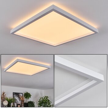 Xarel Plafoniera, Panel LED Bianco, 1-Luce