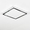 Finsrud Plafoniera, Panel LED Cromo, 1-Luce