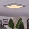 Finsrud Plafoniera, Panel LED Cromo, 1-Luce