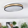 Kirtland Plafoniera LED Oro, Nero, 1-Luce