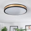 Kirtland Plafoniera LED Oro, Nero, 1-Luce