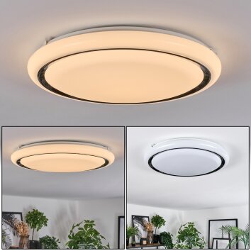 Anela Plafoniera LED Bianco, 1-Luce