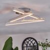 Arlan Plafoniera LED Cromo, 1-Luce