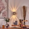 Bamako Lampade Up & Down, Applique LED Nero, 1-Luce