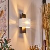 Tora Lampade Up & Down, Applique LED Nero, 1-Luce