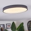 Filor Plafoniera LED Nero, 1-Luce