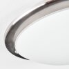 Brena Plafoniera LED Nichel opaco, 1-Luce