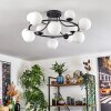 Chehalis Plafoniera, Lampada a sfera 76 cm Bianco, 12-Luci