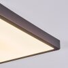 Finsrud Plafoniera, Panel LED Nero, 1-Luce