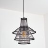 Elvor Lampadario a sospensione, Lampada a sospensione Nero, 1-Luce