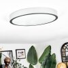 Ciron Plafoniera LED Argento, 1-Luce, Telecomando