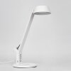 Falon Lampada da scrivania, Lampada da tavolo, Lampada da letture LED Bianco, 1-Luce