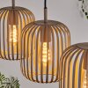 Bystrup Lampadario a sospensione, Lampada a sospensione Beige, Sabbia, 3-Luci