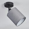 Lendemarke Plafoniera, Faretto da soffitto Nero, 1-Luce