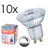 Illuminazione Osram GU10 LED 4.5 Watt Bianco neutro dimmerabile 350 Lumen