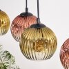 Ripoll Lampadario a sospensione, Lampada a sfera, Lampada a sospensione Écru, Nero, 5-Luci