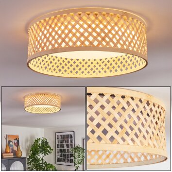 Barroco Plafoniera LED Écru, Bianco, 1-Luce