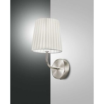 Fabas Luce DOROTEA Applique Nichel opaco, 1-Luce