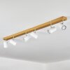 Gesteira Plafoniera, Faretto da soffitto Cromo, Aspetto del legno, 6-Luci