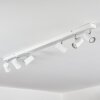 Gesteira Plafoniera, Faretto da soffitto Cromo, Bianco, 6-Luci