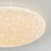 Junor Plafoniera LED Bianco, 1-Luce, Telecomando