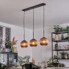 Koyoto Lampadario a sospensione, Lampada a sfera, Lampada a sospensione Ramato, 3-Luci