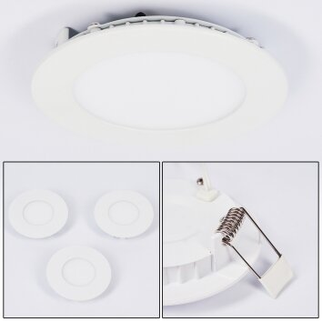 Finsrud Lampada da incasso LED Bianco, 1-Luce