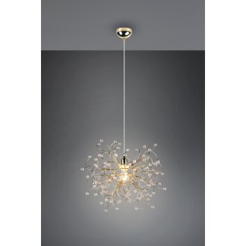 Reality Gloria Lampada a Sospensione Ottone, 1-Luce