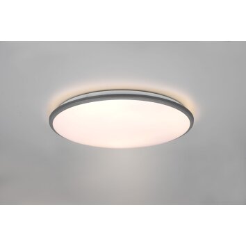 Reality Limbus Plafoniera LED Titanio, 1-Luce