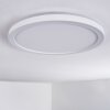 Qadir Plafoniera da esterno, Plafoniera LED Bianco, 1-Luce