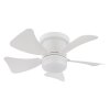 Illuminazione Globo Lighting Hines Lampada con ventilatore LED Bianco, 1-Luce, Telecomando