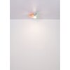 Illuminazione Globo Lighting Hines Lampada con ventilatore LED Bianco, 1-Luce, Telecomando