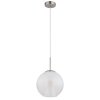 Illuminazione Globo Lighting Barry Lampadario a sospensione Cromo, Nichel opaco, 1-Luce